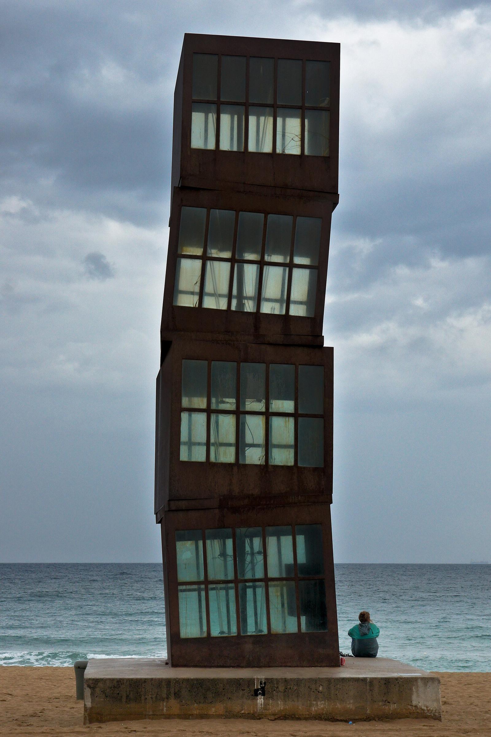 "Tribute to Barceloneta" by Rebecca Horn panoramio