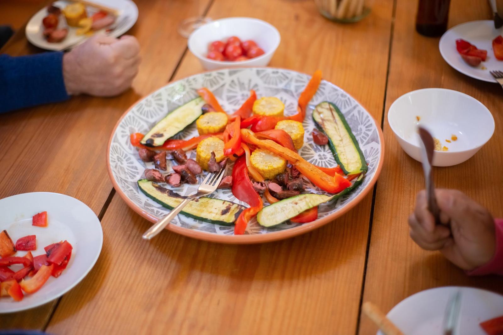 People Eating Meal Together